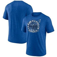 Men's  Royal Indianapolis Colts Sporting Chance Tri-Blend T-Shirt