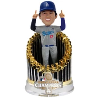 FOCO Shohei Ohtani Los Angeles Dodgers 2024 World Series Champions 8" Fanatics Exclusive Away Uniform Player In Trophy Bobblehead