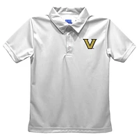 Toddler Vive La Fete  White Vanderbilt Commodores Solid Polo