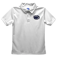 Youth Vive La Fete  White Penn State Nittany Lions Solid Polo