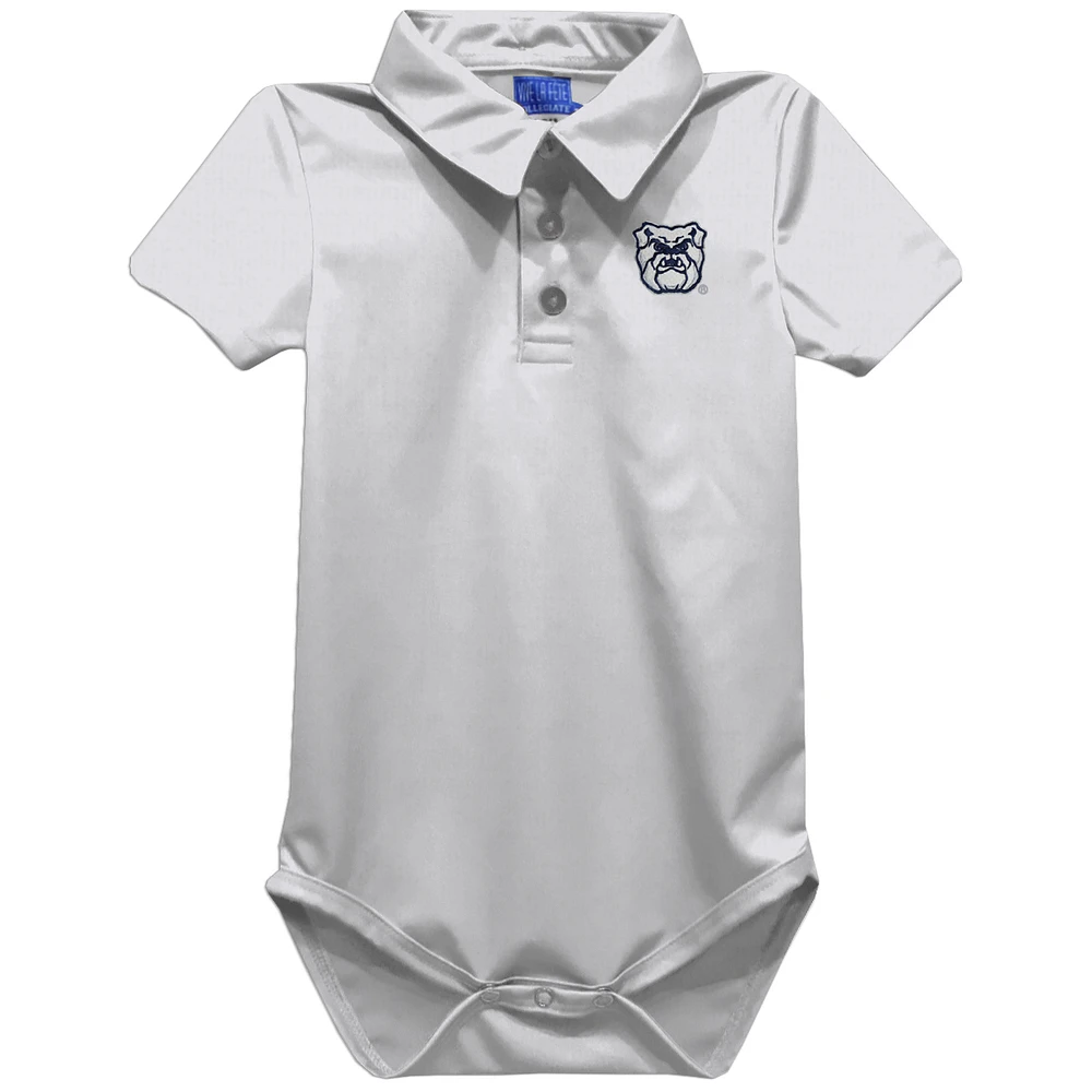 Infant Vive La Fete White Butler Bulldogs Polo Bodysuit