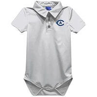 Infant Vive La Fete White UC Davis Aggies Polo Bodysuit