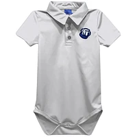 Infant Vive La Fete White Citadel Bulldogs Polo Bodysuit