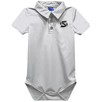 Infant Vive La Fete White Sacramento State Hornets Polo Bodysuit