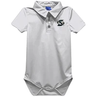 Infant Vive La Fete White Sacramento State Hornets Polo Bodysuit