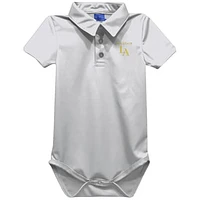 Infant Vive La Fete White Cal State L.A. Golden Eagles Polo Bodysuit
