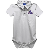Infant Vive La Fete White American University Eagles Polo Bodysuit