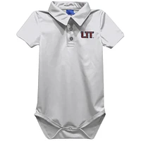 Infant Vive La Fete White Utah Tech Trailblazers Polo Bodysuit