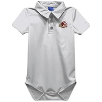 Infant Vive La Fete White Elon Phoenix Polo Bodysuit
