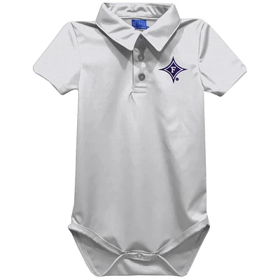 Infant Vive La Fete White Furman Paladins Polo Bodysuit