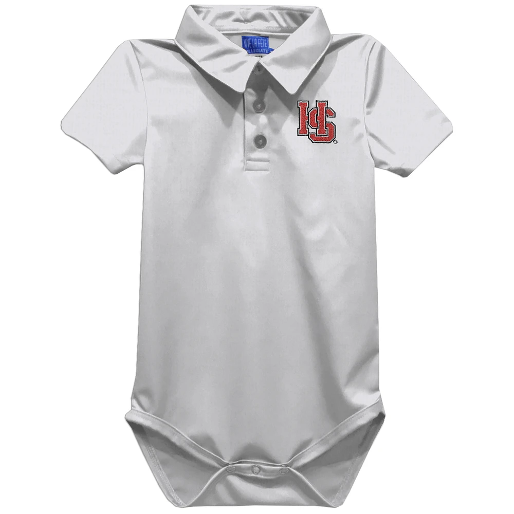 Infant Vive La Fete White Hampden-Sydney College Tigers Polo Bodysuit
