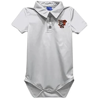 Infant Vive La Fete White Bowling Green St. Falcons Polo Bodysuit
