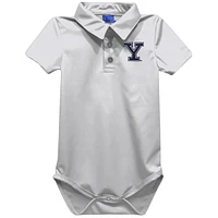 Infant Vive La Fete White Yale Bulldogs Polo Bodysuit