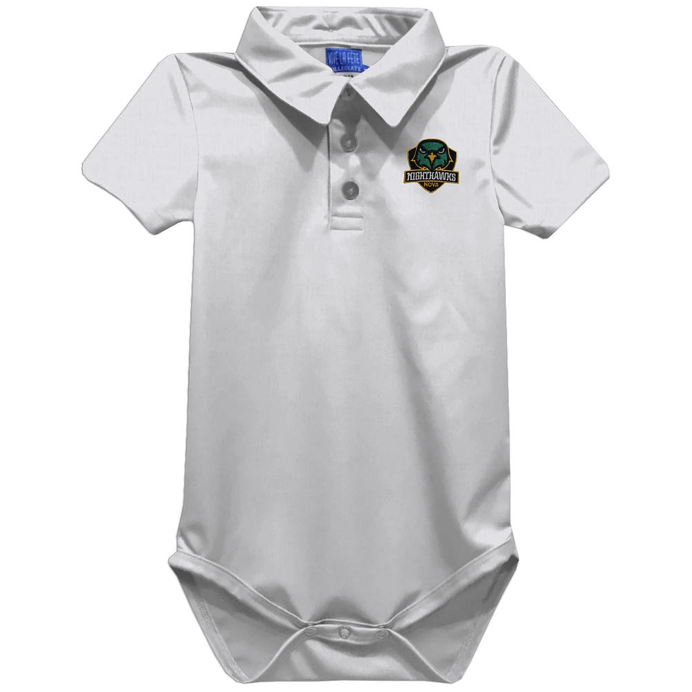 Infant Vive La Fete White Northern Virginia Community College Polo Bodysuit