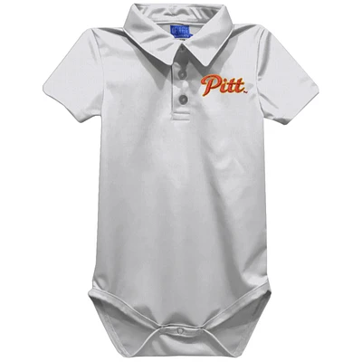 Infant Vive La Fete White Pittsburg State Gorillas Polo Bodysuit