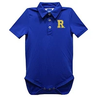 Infant Vive La Fete Blue Rochester Yellow Jackets Polo Bodysuit