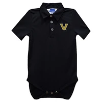 Infant Vive La Fete Black Vanderbilt Commodores Polo Bodysuit