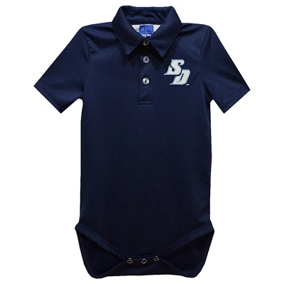 Infant Vive La Fete Navy San Diego Toreros Polo Bodysuit