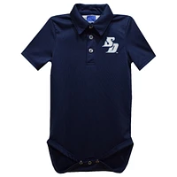 Infant Vive La Fete Navy San Diego Toreros Polo Bodysuit