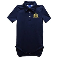 Infant Vive La Fete Navy Murray St. Racers Polo Bodysuit