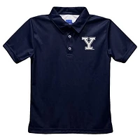 Toddler Vive La Fete Navy Yale Bulldogs Solid Polo