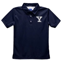 Toddler Vive La Fete Navy Yale Bulldogs Solid Polo