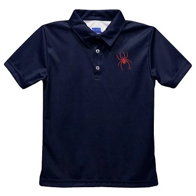 Toddler Vive La Fete Navy Richmond Spiders Solid Polo