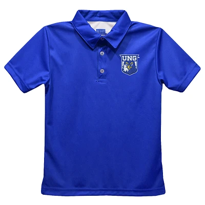 Youth Vive La Fete  Blue North Georgia Nighthawks Solid Polo