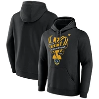 Men's Fanatics Black LA Galaxy 2024 MLS Cup Champions Locker Room Pullover Hoodie