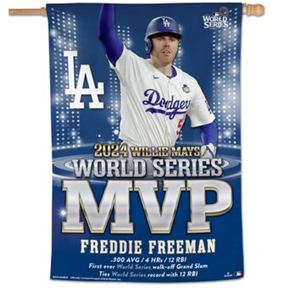 WinCraft Freddie Freeman Los Angeles Dodgers 2024 World Series MVP One-Sided 28" x 40" Vertical Banner