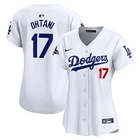 Women's Nike Shohei Ohtani White Los Angeles Dodgers Home 2024 World Series Champions Limited Jersey