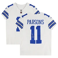 Micah Parsons Dallas Cowboys Autographed Nike White Elite Jersey