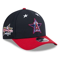 Men's New Era Navy/Red  Los Angeles Angels 2025 MLB All-Star Game Workout 9FORTY M-Crown Adjustable Hat