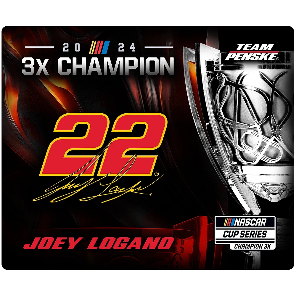 Joey Logano Three-Time NASCAR Cup Series Champion Mouse Pad