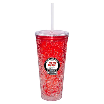 Joey Logano Three-Time NASCAR Cup Series Champion 22oz. Freezer Sip 'n' Go Tumbler