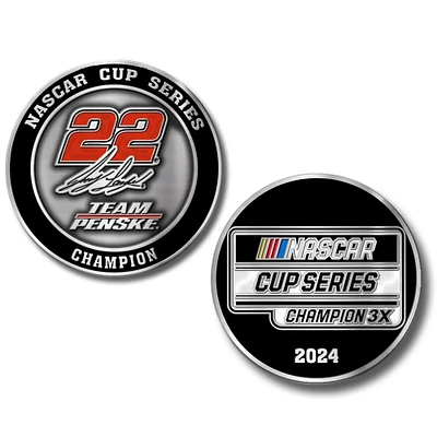 Joey Logano 2024 NASCAR Cup Series Champion 1.75" Coin