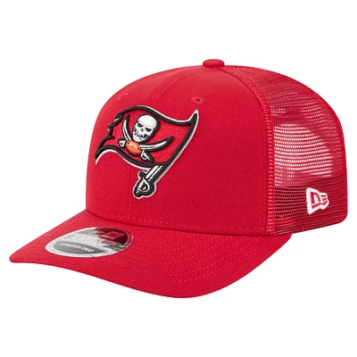 Men's New Era  Red Tampa Bay Buccaneers Team Collection 9SEVENTY Stretch-Snap Adjustable Hat