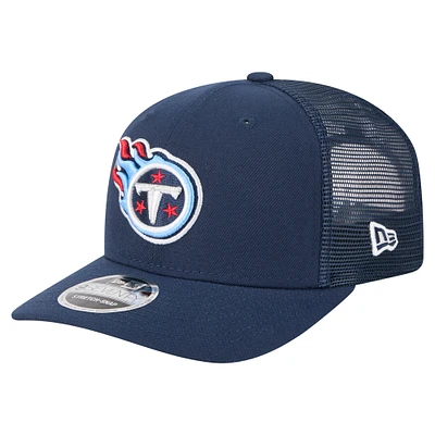 Men's New Era  Navy Tennessee Titans Team Collection 9SEVENTY Stretch-Snap Adjustable Hat