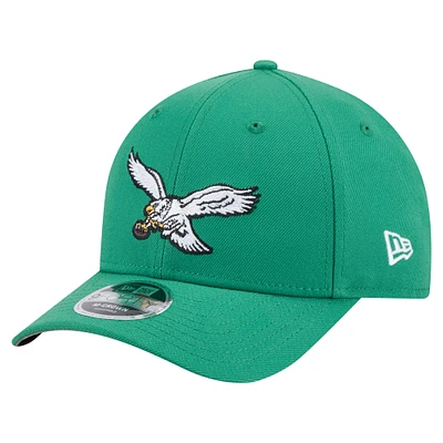 Men's New Era  Kelly Green Philadelphia Eagles Team Collection 9FORTY M-Crown Adjustable Hat
