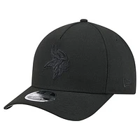 Men's New Era  Black Minnesota Vikings Team Collection 9FORTY M-Crown A-Frame Adjustable Hat