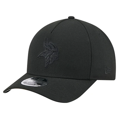 Men's New Era  Black Minnesota Vikings Team Collection 9FORTY M-Crown A-Frame Adjustable Hat
