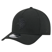 Men's New Era  Black Minnesota Vikings Team Collection 9FORTY M-Crown A-Frame Adjustable Hat