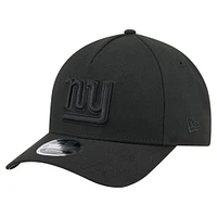 Men's New Era  Black New York Giants Team Collection 9FORTY M-Crown A-Frame Adjustable Hat