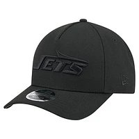 Men's New Era  Black New York Jets Team Collection 9FORTY M-Crown A-Frame Adjustable Hat