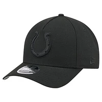 Men's New Era  Black Indianapolis Colts Team Collection 9FORTY M-Crown A-Frame Adjustable Hat