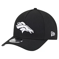 Men's New Era  Black Denver Broncos Team Collection 9FORTY M-Crown A-Frame Adjustable Hat