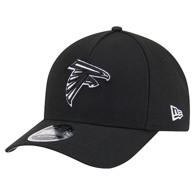 Men's New Era  Black Atlanta Falcons Team Collection 9FORTY M-Crown A-Frame Adjustable Hat