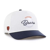 Men's '47 White/Navy Chicago Bears Gimmie Golf Hitch Rope Adjustable Hat