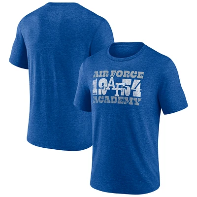 Men's Royal Air Force Falcons Established Tri-Blend T-Shirt