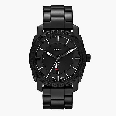 Men's Fossil Cincinnati Bearcats Machine Stainless Steel Watch